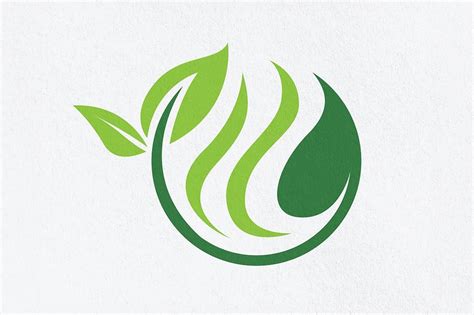 Green Leaf Circle Logo - LogoDix