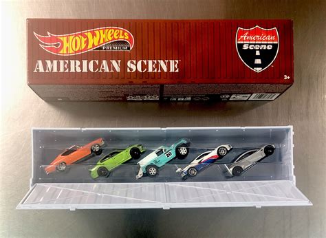 HOT WHEELS AMERICAN SCENE SHIPPING CONTAINER BIN FACTORY SEALED BOX SET OF EBay