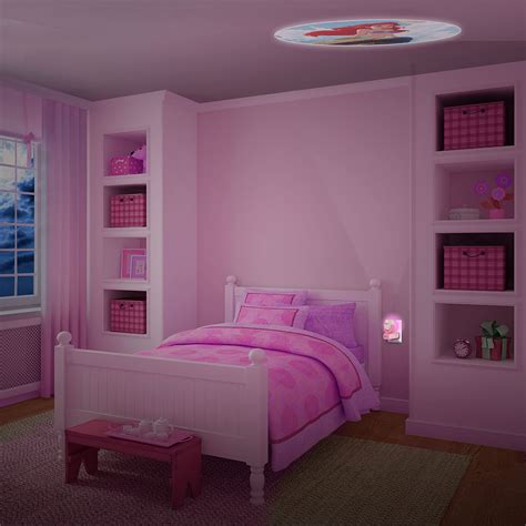 Projectables Disney Princess LED Kids Night Light, Projector, Plug-In ...