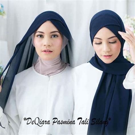 Jual Pasmina Baby Doll Tali Silang Ceruty Instan Pasmina Instan Jumbo