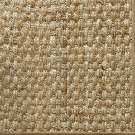 Gracie Oaks Camila Machine Woven Power Loomed Jute Sisal Natural Rug