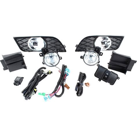 Kit Farol Milha New Civic 15 Botao Mod Original Giro Autopeças