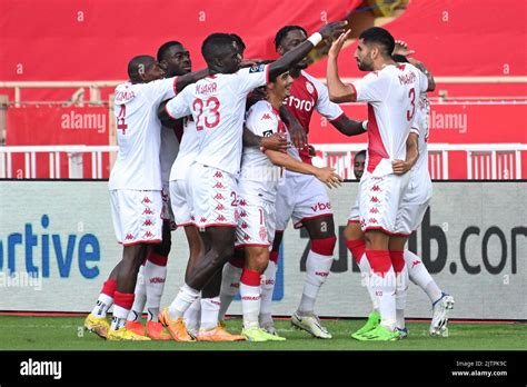 Guillermo Maripan During The As Monaco Vs Troyes Ligue Uber Eats