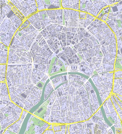 Moscow Tourist Map - Moscow • mappery