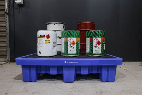 Drum Bunds | Chemical Drum Bunding | Oil Drum Bunds – Storemasta