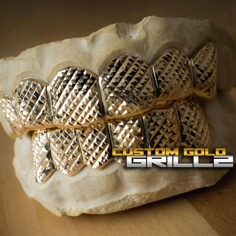 Order your Custom Diamond Cut Grillz from Custom Gold Grillz