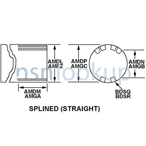 3040 01 144 7024 Shouldered Shaft 3040011447024 011447024