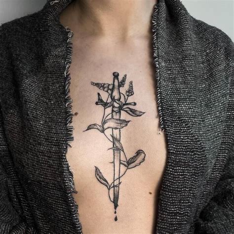 70 Meaningful Sternum Tattoo Ideas 2025 Inspiration Guide