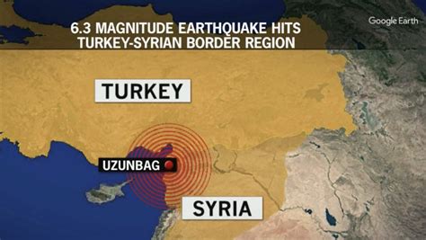 सिरिया टर्की सीमानामा सोमबार पुन ६३ परिमाणको भूकम्प Enepalese