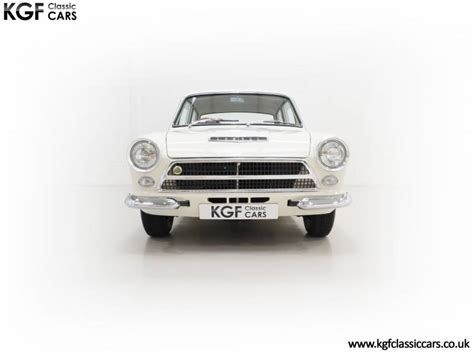 A Very Early Pre Aeroflow Ford Lotus Cortina Mk Ermine White