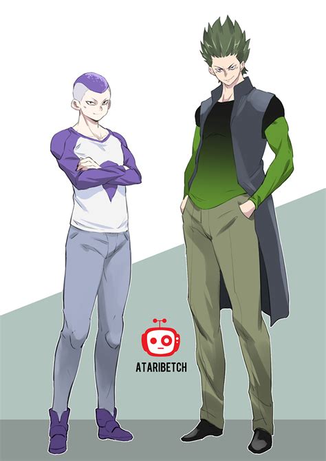 Frieza And Cell Human Version By Ataribetch On Deviantart