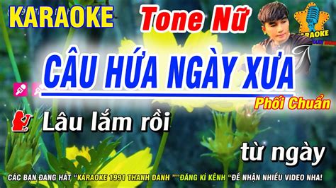 Karaoke C U H A Ng Y X A Tone N Beat Ph I Chu N D H T Karaoke