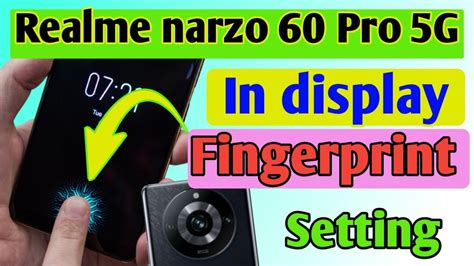 Realme Narzo Pro G Mobile Me Fingerprint Lock Kaise Lagaye How To