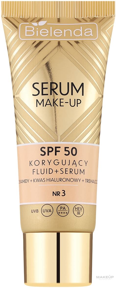 Bielenda Make Up Correcting Fluid & Serum SPF 50 - Корректирующая ...