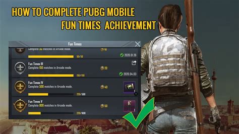 How To Complete Pubg Mobile Fun Times Achievement Youtube