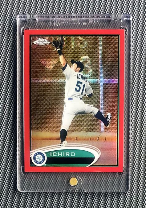 Topps Chrome Red Refractor Ichiro Suzuki Best Rcs Flickr