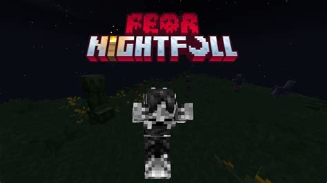 I Played The Scariest Minecraft Modpack Fear Nightfall Ep Youtube