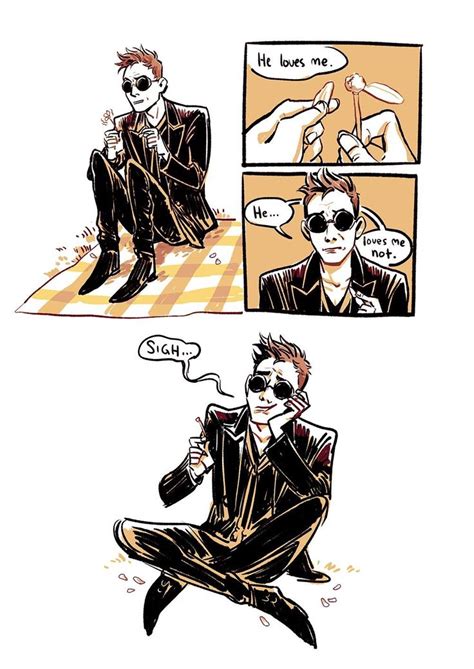 Pin by yesssencia on Азикроу Good omens book Best Cute gay