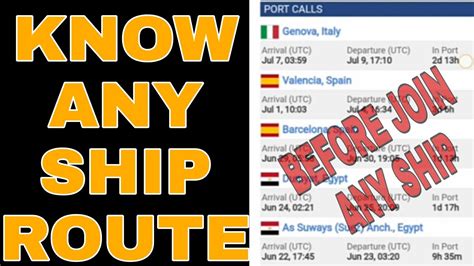 How To Check Any Ship Last Ports How To Check Any Ship Routes Check