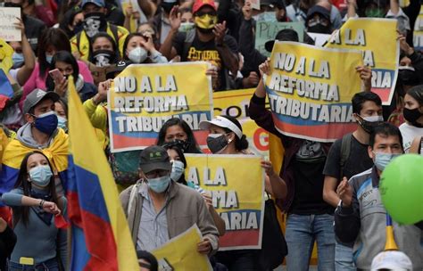 Paro Nacional En Colombia En Vivo Contra La Reforma Tributaria Deja Dos