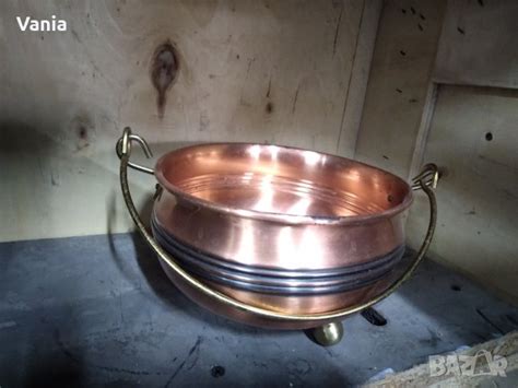 Медно менче в Декорация за дома в с. Слънчево - ID43638507 — Bazar.bg