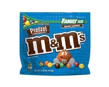 M&M'S Pretzel Chocolate Candies 436g Bulk Party Bag - Lollies'n'Stuff