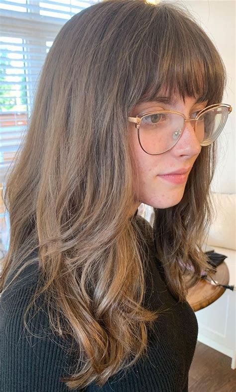 30 Cute Fringe Hairstyles For Your New Look Jagged Fringe Layers