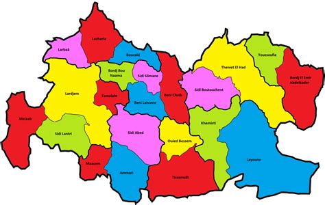 Quelles Sont Les Communes De La Wilaya De Tissemsilt