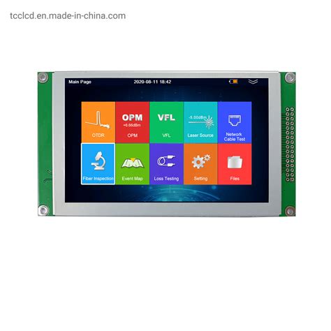 5 Inch 800 480 Color LCD Screen Module Ra8875 Controller 32 Pin TFT