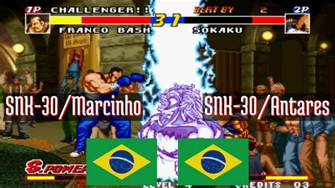 FT10 Rbff1 SNK 30 Marcinho BR Vs SNK 30 Antares BR Real Bout FF