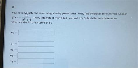 Solved Evaluate The Integral X Dx Your Answer Should Chegg