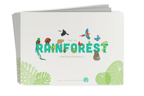 Save The Rainforest Conservation Project on Behance