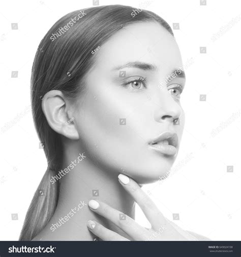 Beauty Caucasian Model Girl Natural Nude Stock Photo Shutterstock