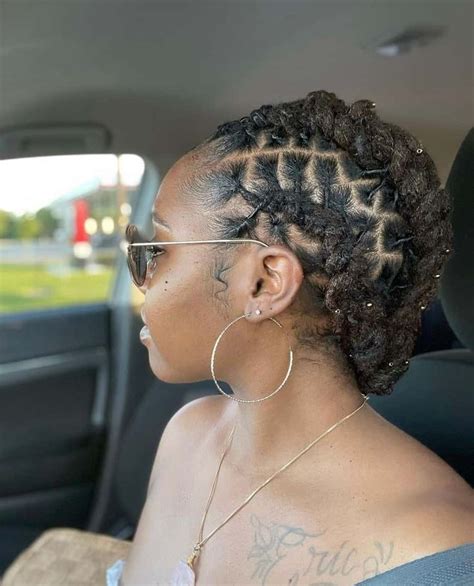 Sisterlocks Guide And Hairstyle Examples Sister Locks Hairstyles Short Locs Hairstyles Pretty