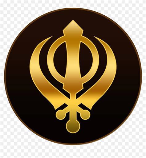 Khanda Symbol Transparent Background Png - Happy Guru Nanak Jayanti ...