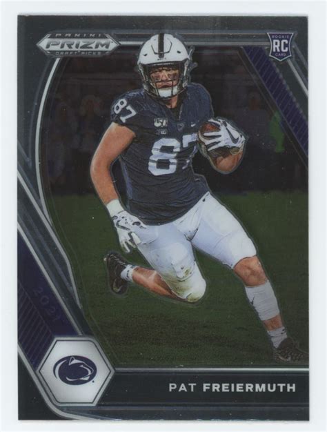 Panini Prizm Draft Picks Rc Pat Freiermuth Penn State Nittany