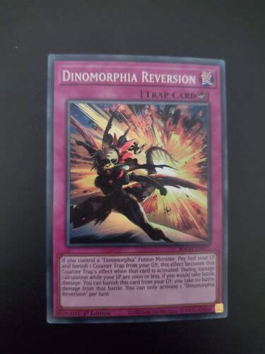 Yu Gi Oh Tcg Dinomorphia Reversion Battle Of Chaos Bach En St