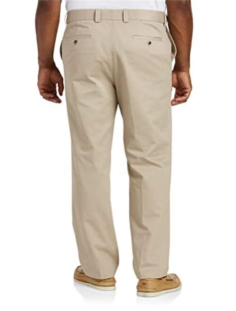 Buy Dxl Big And Tall Essentials Flat Front Twill Pants Online Topofstyle