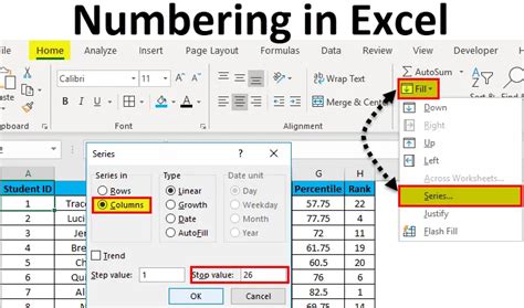 Numeración En Excel Métodos Para Agregar Números De Serie En Excel