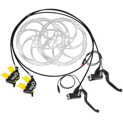 Magura MT5 ESTOP E BIKE 4 Piston Hydraulic Disc Brake Set W 203 Mm