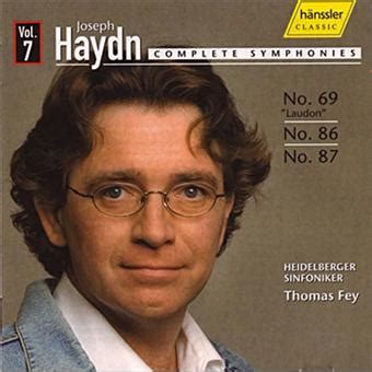 Symphonies N69 N86 87 Franz Joseph Haydn Thomas Fey CD Album