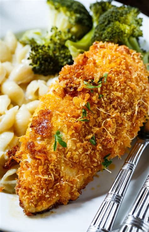 Baked Parmesan Chicken - Spicy Southern Kitchen