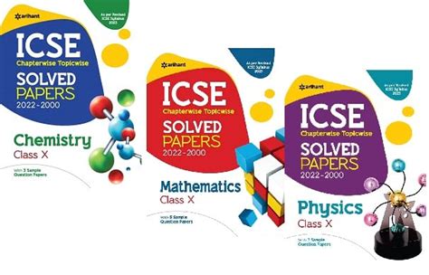 Icse Chapterwise Topicwise Solved Papers Physics Class For Exam