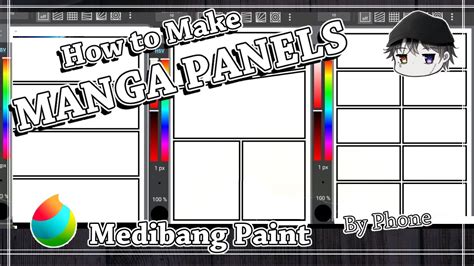 Medibang PaintHow To Create Manga Panels QuicklyTutorial YouTube