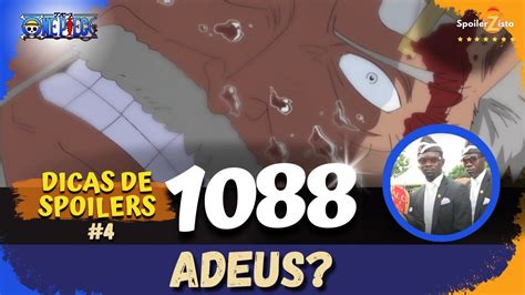 ONE PIECE 1088 SPOILERS DICA 4 O ADEUS YouTube