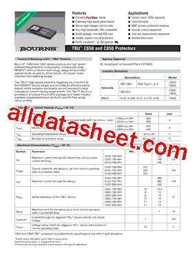 C Wh Datasheet Pdf Bourns Electronic Solutions