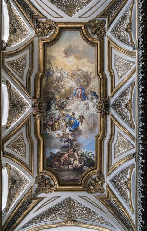 Fresque Par Francesco Solimena Dans La Sacristie De San Domenico Mag