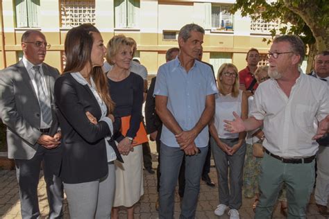 Sabrina Agresti Roubache En Visite Minist Rielle Digne Les Bains