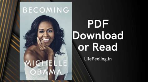 Becoming by Michelle Obama PDF Download | Read – LifeFeeling