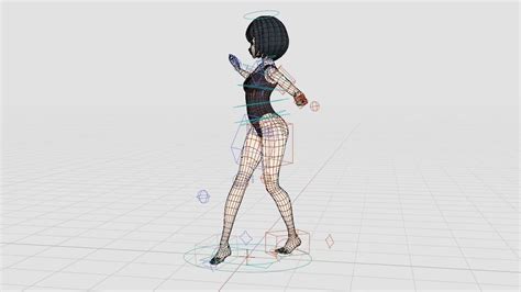 D Model Emi Bikini Girl Vr Ar Low Poly Cgtrader